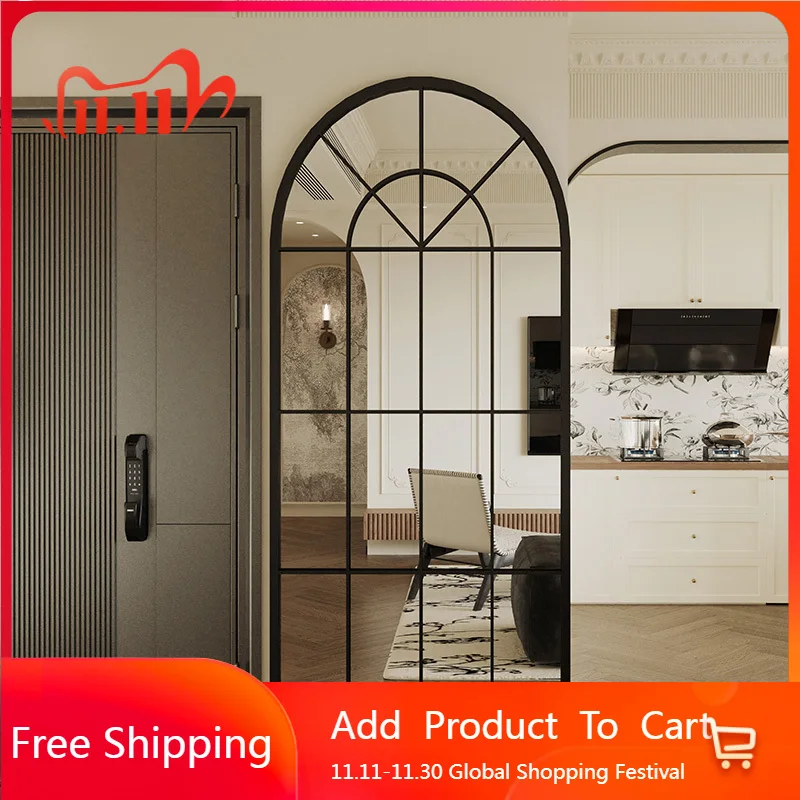 

Art Vanity Mirror Wall Girls Nordic Living Room Decoration Mirror Aesthetic Funky Cloud Garden Heart Big Espelhos Home Products