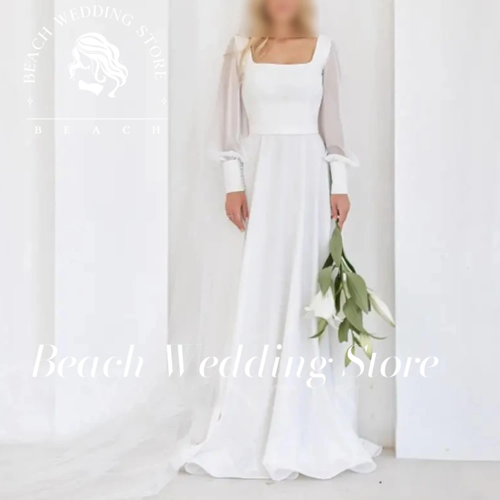 

Beach Customized Trumpet Dress Bride Gown Backless Off Shoulder Solid Color Wedding Dresses for Women Court Train فستان الزفاف