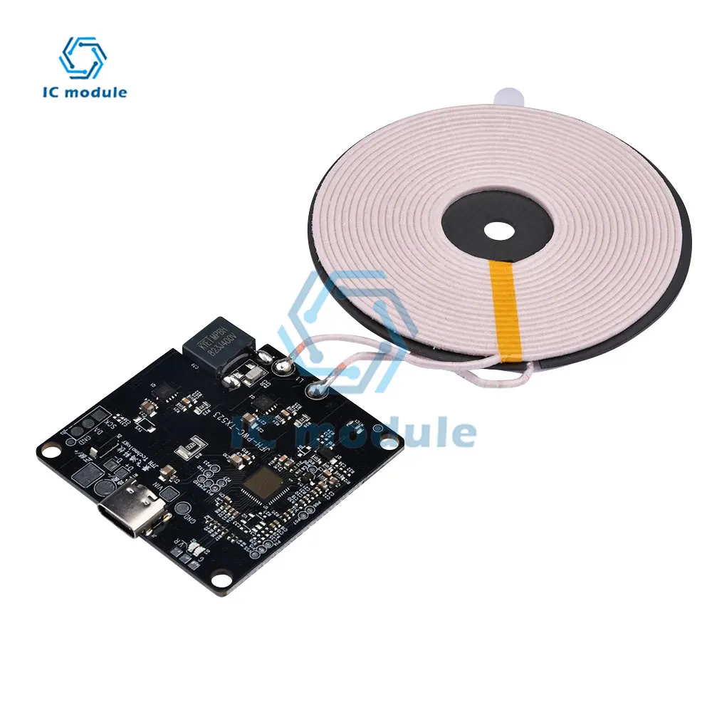Invisible Wireless Charger Module 13MM Long-Distance Wireless Charging Motherboard DIY Wireless Charger QI Coil