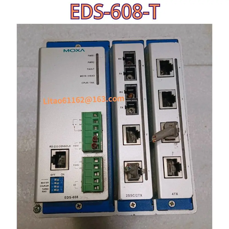 The function test of the second-hand switch EDS-608-T is OK