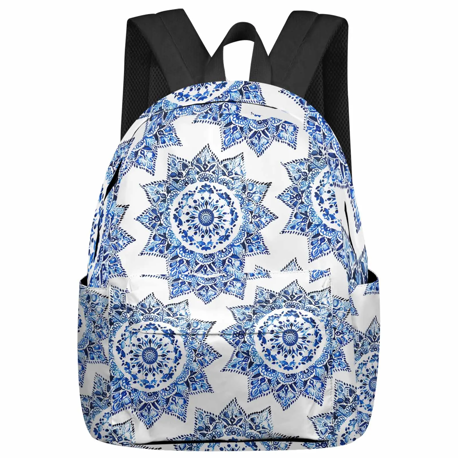 

Hand Drawn Watercolor Texture Backpacks Custom Student School Bags Laptop Backpack Men Women Female Travel Mochila