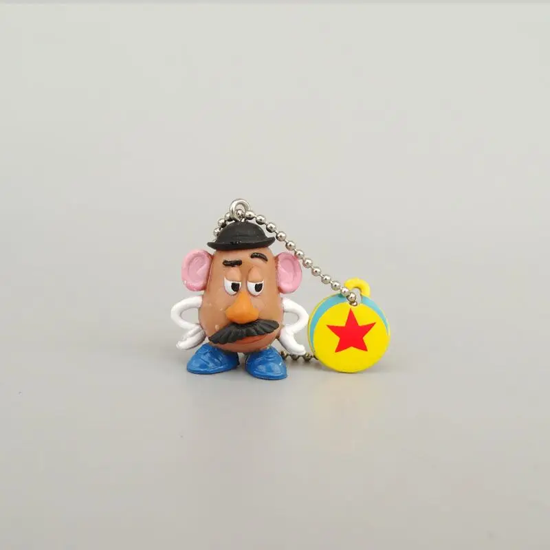 Disney Mr.Potato Head Mrs. Potato Head creative cartoon doll model accessories pendant personalized anime movie backpack pendant