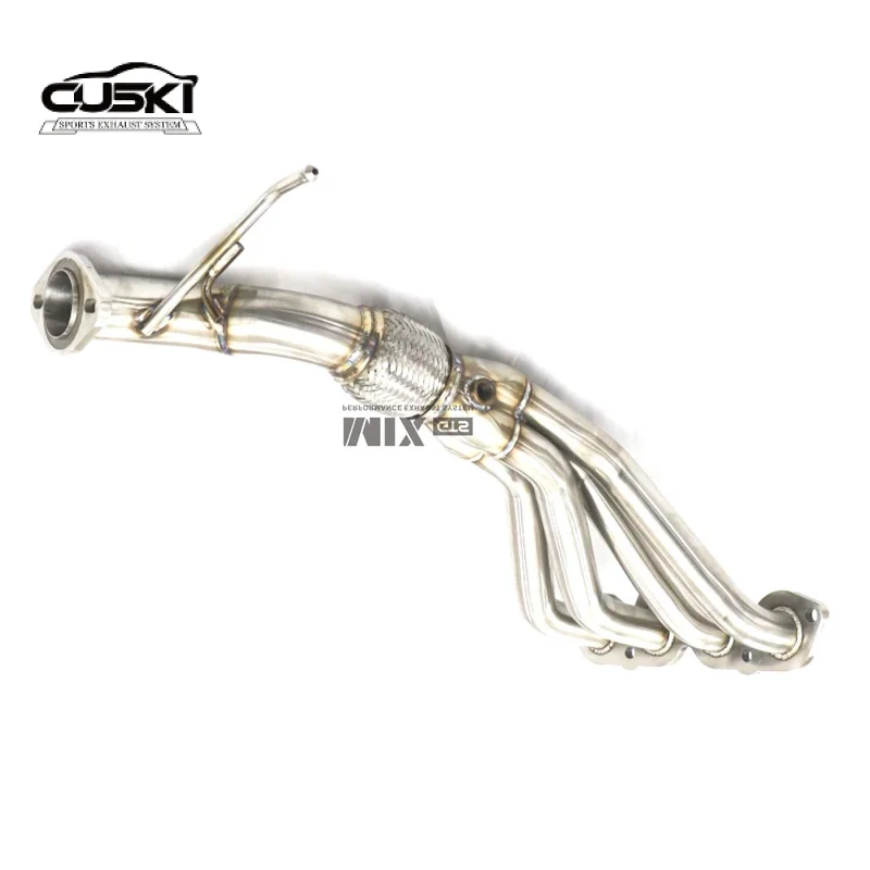 Stainless Steel Automotive Exhaust Parts For Mazda Atenza Axela2.5 Racing Performance Exhaust Header Exhaust Modification Access