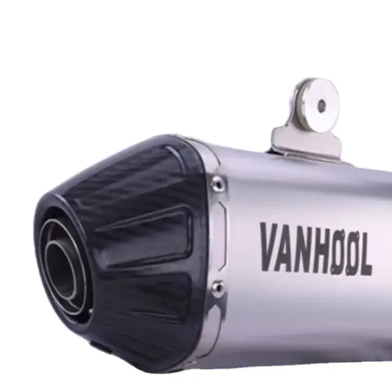 

STLF Титановая универсальная модифицированная выхлопная труба глушителя мотоцикла