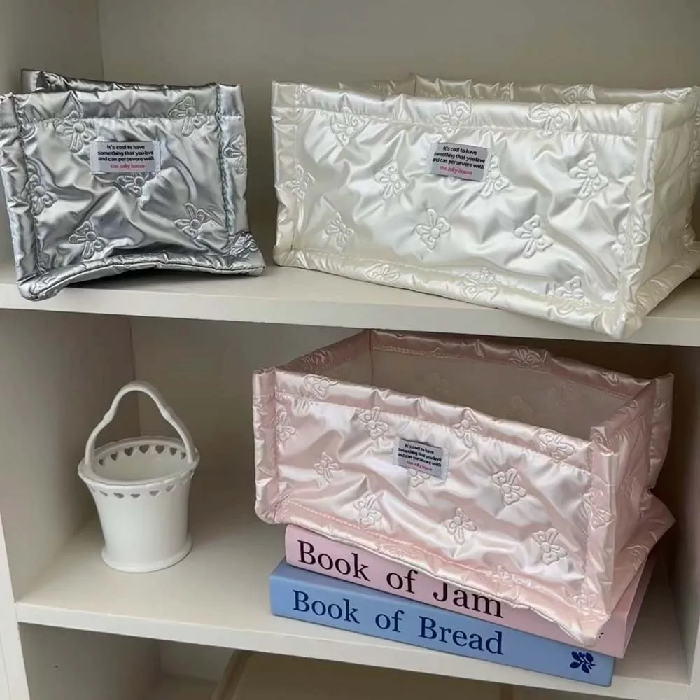 

Desktop Storage Cosmetic Storage Bag Protective Case Cosmetics/Snacks/Stationery Korean Ins Storage Case Multipurpose