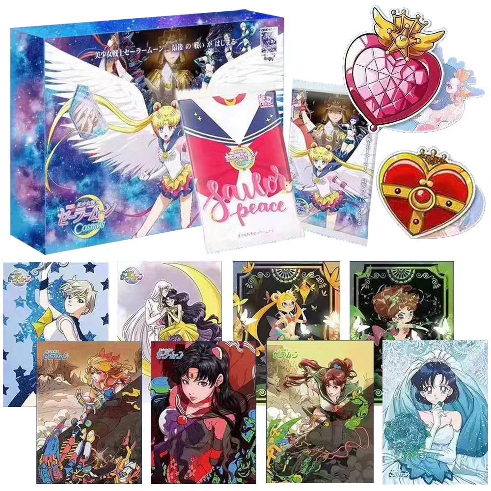 

Sailor Moon Fantastic Anime Collection Card Hollow Out Paper Cuttings Craft Creativity Character Card Fans Cherish Festival Gift