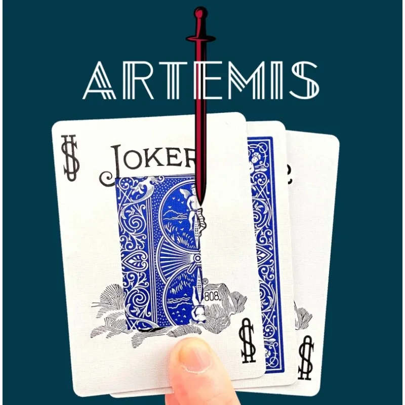 Artemis Gimmicks door Dante Close Up Goocheltrucs Illusies Revolutionaire Kaart Veranderende Rekwisieten Pokder Deck Magia Goochelaar Illusies
