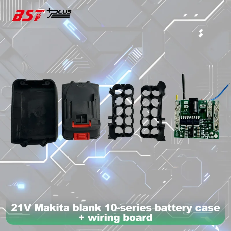 21V DC Power TOOL บอร์ดป้องกันลิเธียมแบตเตอรี่โทรศัพท์มือแผงวงจร BMS + ขายึดบ้าน