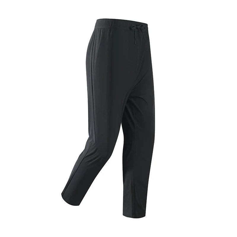 Spring Summer Men's Icy-Cool Quick Dry Pants Lightweight Durable Hiking Trousers Solid Color 4 Colors Outdoor Activewear