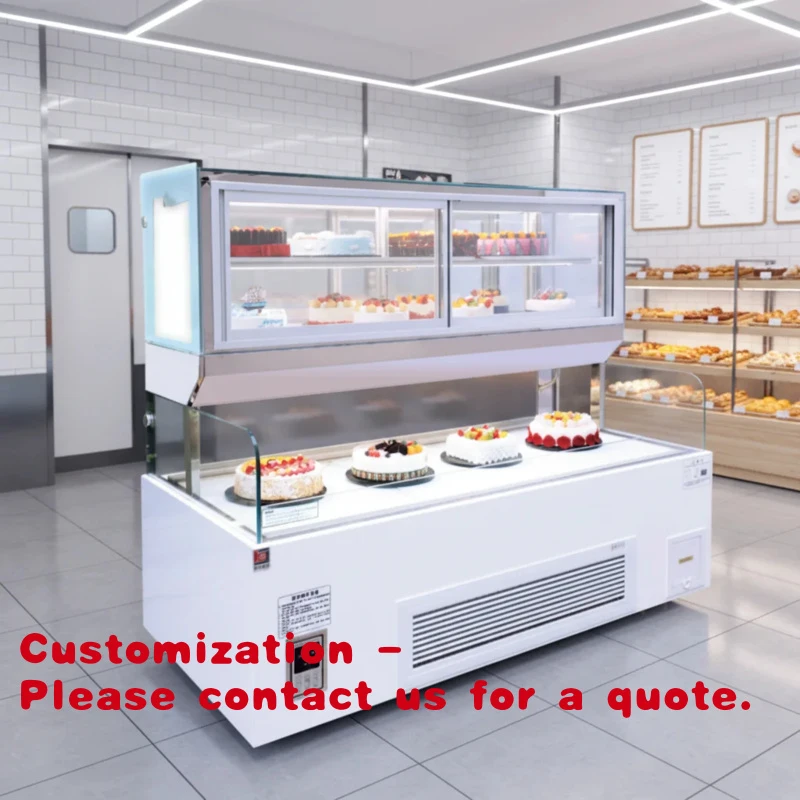 

Customize.Supermarket Commercial Display Cabinet Vertical Glass Door Freezer Drinks and