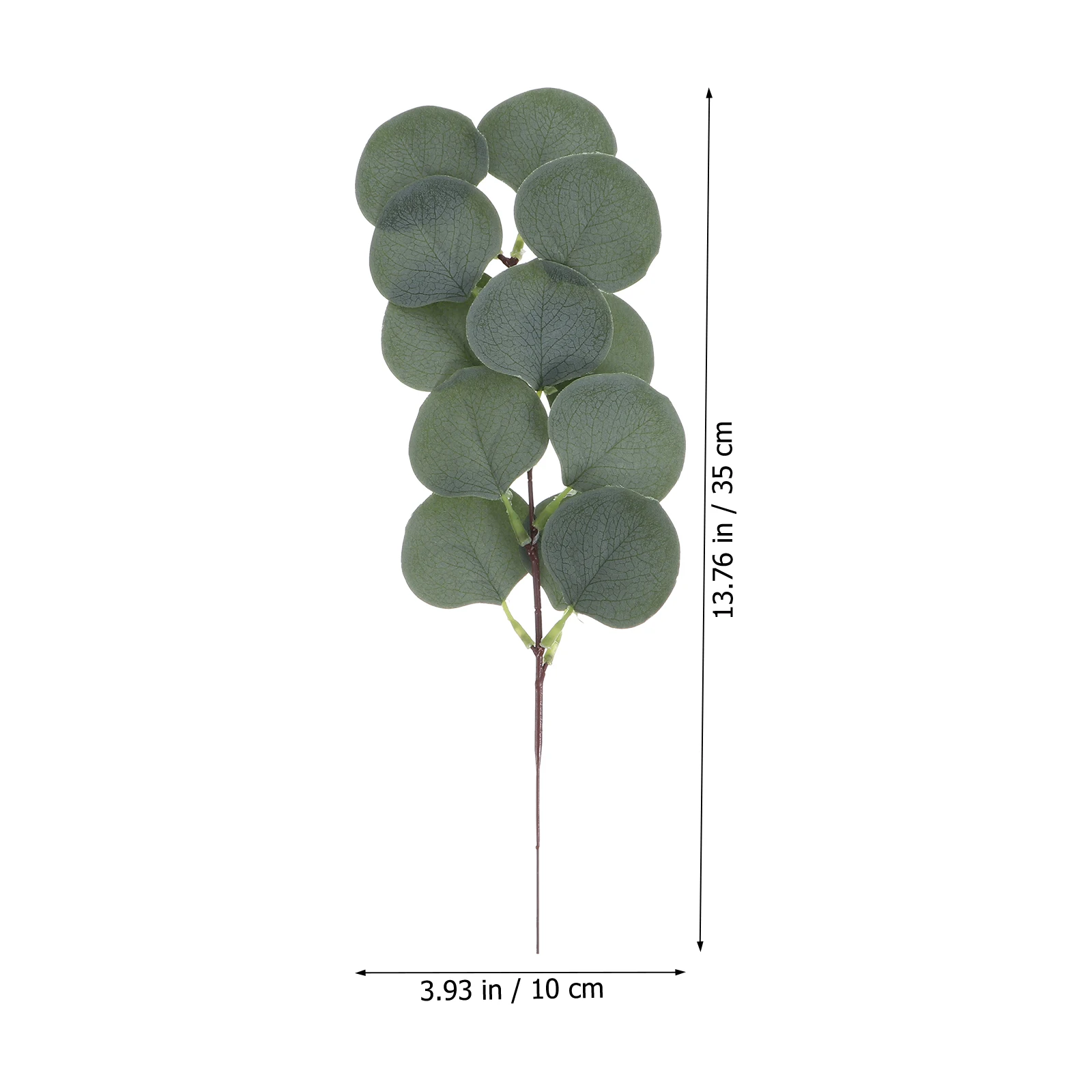 

6 Pcs Artificial Eucalyptus Leaves Green Plant Decor Wedding Party Home Office Balcony Garden nament Simulation Festive