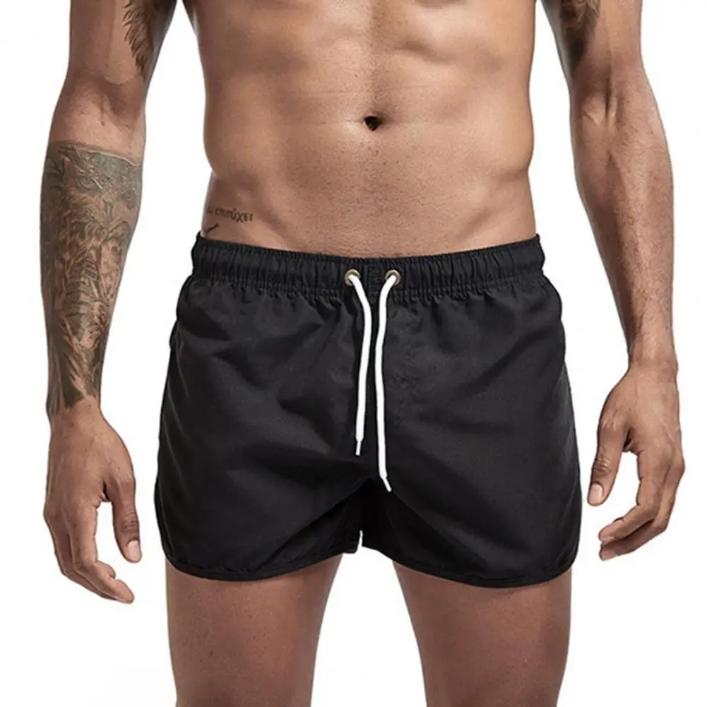 Men's Board Shorts Swim Trunks Shorts Beachwear Sexy Swim Trunks Men Swimsuit Low Waist Breathable Beach Wear Surf Swimwear