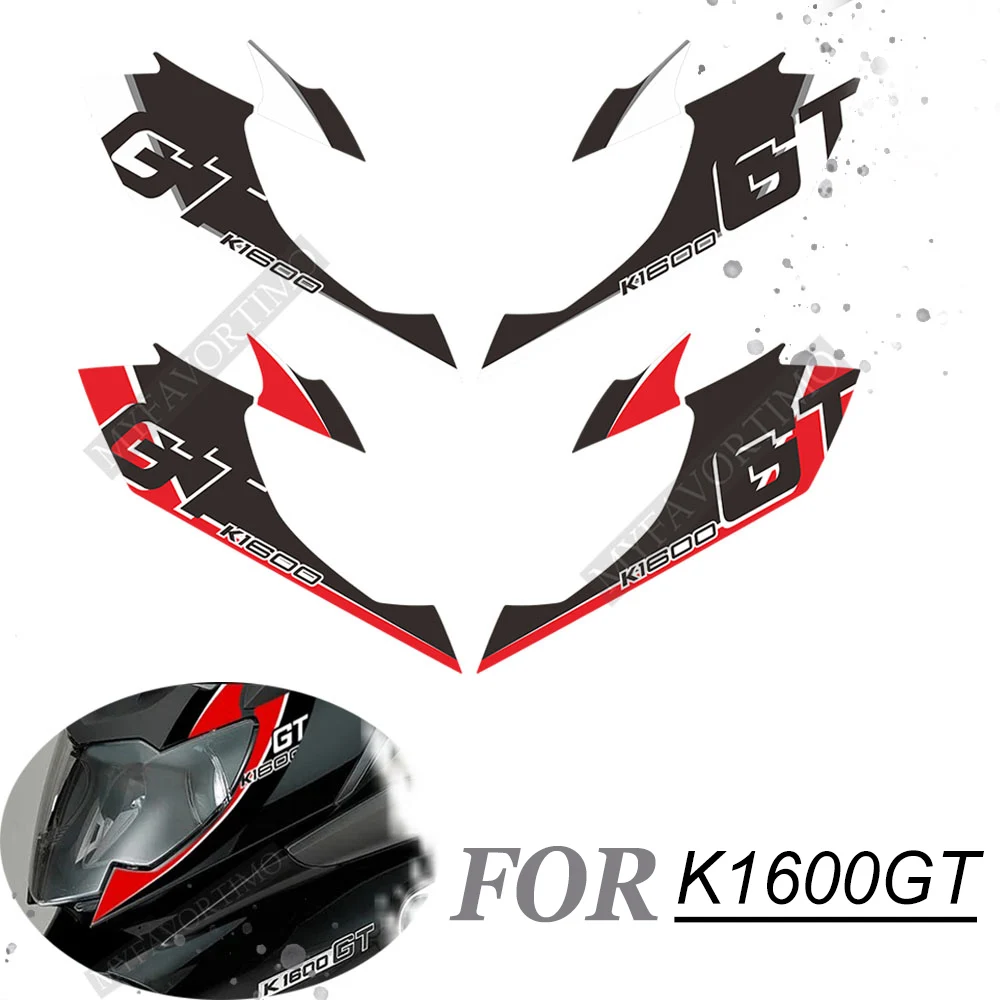 

Motorcycle Tank Pad Stickers Protector Fairing Fender Emblem Cases Panniers Luggage Trunk For BMW K1600GT K1600 K 1600 GT