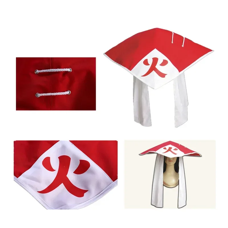 2025 New Anime Shippuden Uzumaki Hokage Bamboo Hat Fancy Party Performance Cap comic cosplay AA*8*Q