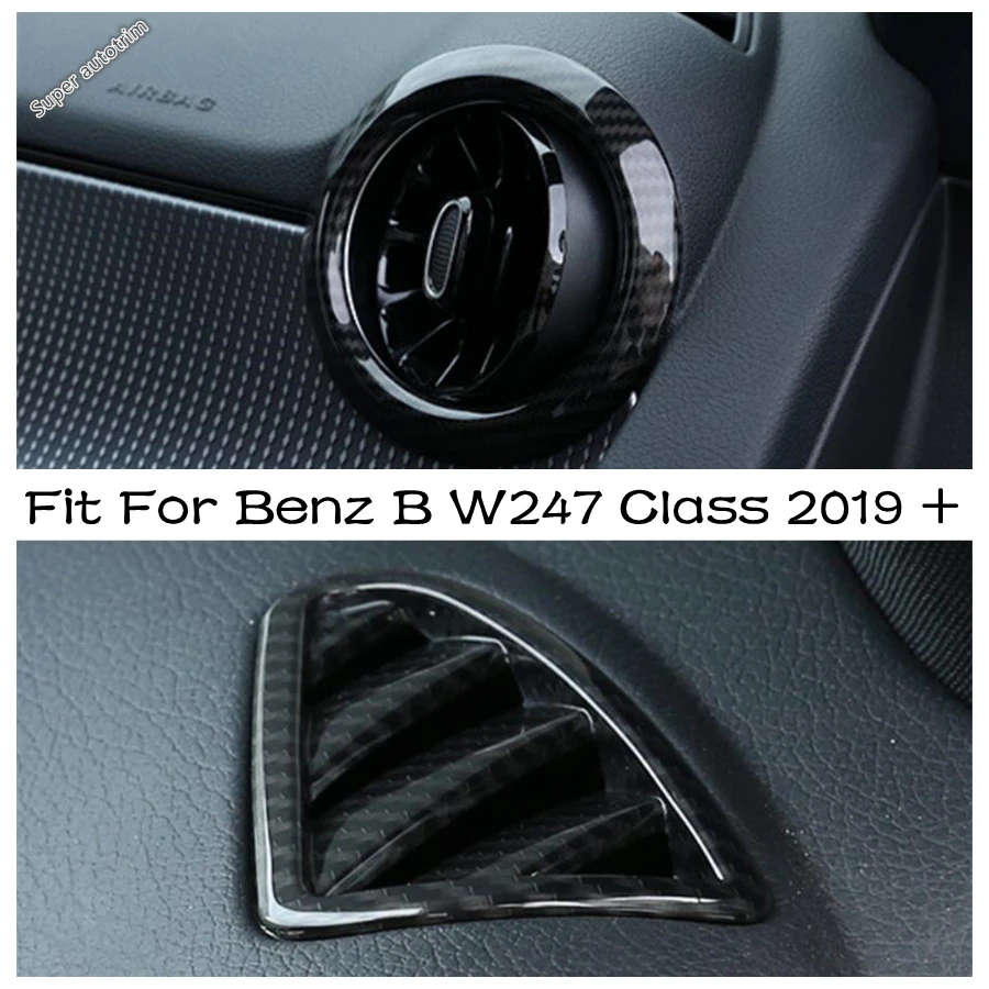 

Dashboard Air AC Conditioning Vent Outlet Frame Decoration Cover Trim ABS Accessories For Mercedes-Benz B W247 Class 2019 - 2022