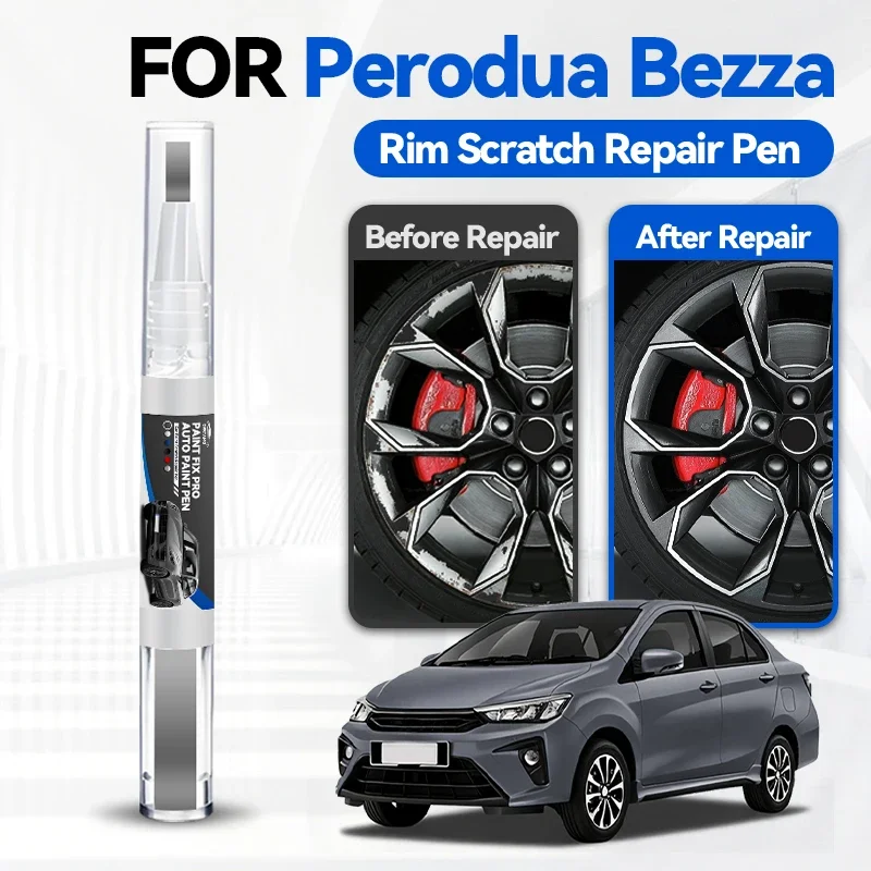 

Ручка-корректор для ремонта автомобильной краски для PERODUA BEZZA 2018-2025: аксессуары для устранения царапин, цвета: серебристый S28, красный R67, серый S43