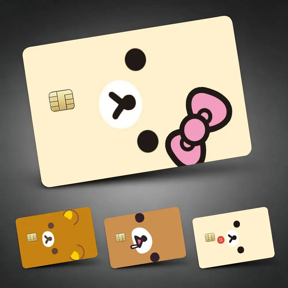Cute R-Rilakkuma Sticker Decoration Creative Bank Card Bus Metro Waterproof Sticker