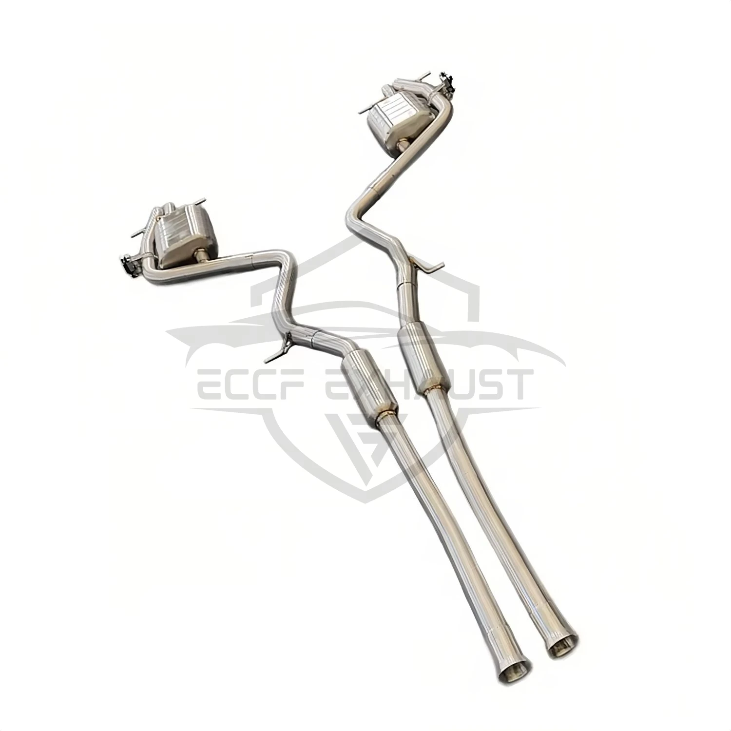 

Performance Valved Stainless Steel Catback Exhaust for Mercedes S series S320 S400 S450 S500 Freely Adjustable Sound Control