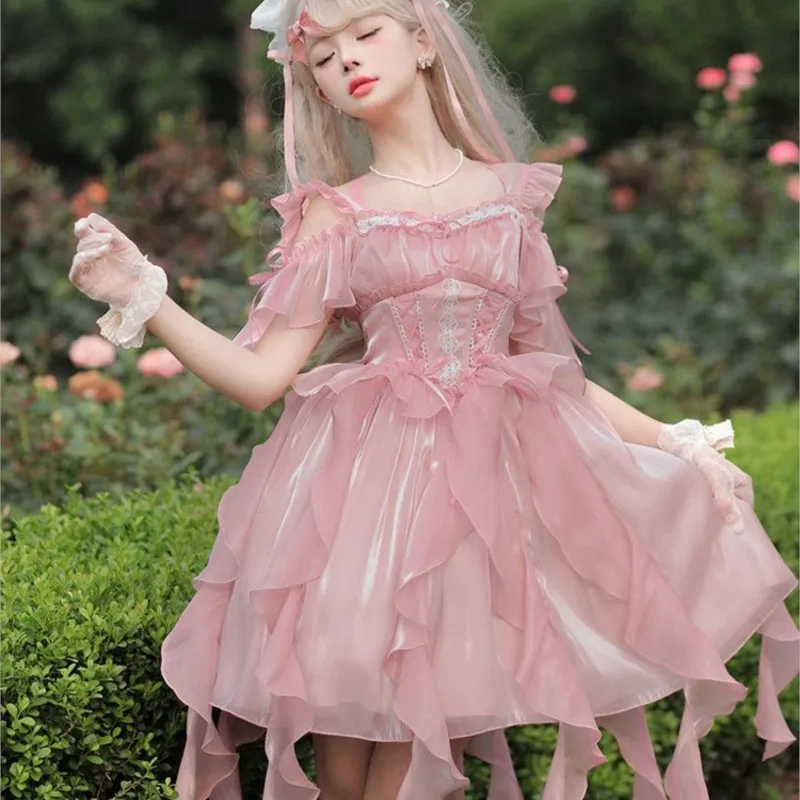 Lolita Dress Big Trailing Birthday Banquet Host Dress