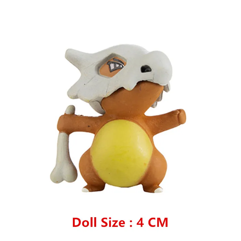 Pokemon Anime-Figuren Mewtwo Gengar Pikachu Eevee Dragon Cosplay-Sammlung Actionfiguren Modellspielzeug Geburtstagsgeschenke Großeinkauf