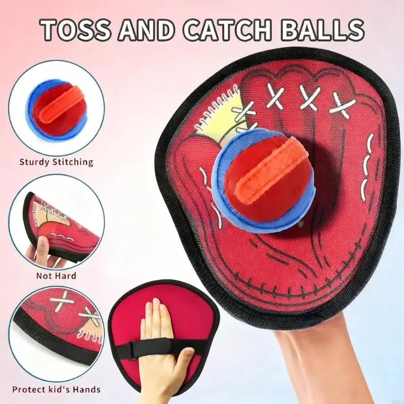 Reused Catches Ball Game Ball Included Promotes Teamworks Physical Exercise Safe Materials For Boys Girls Gifts 69HD
