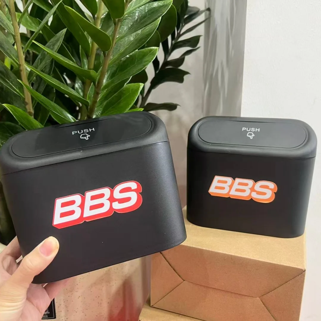 

Suitable for BBS refitting car seat, car trash can hanging multifunctional storage bucket decoration.