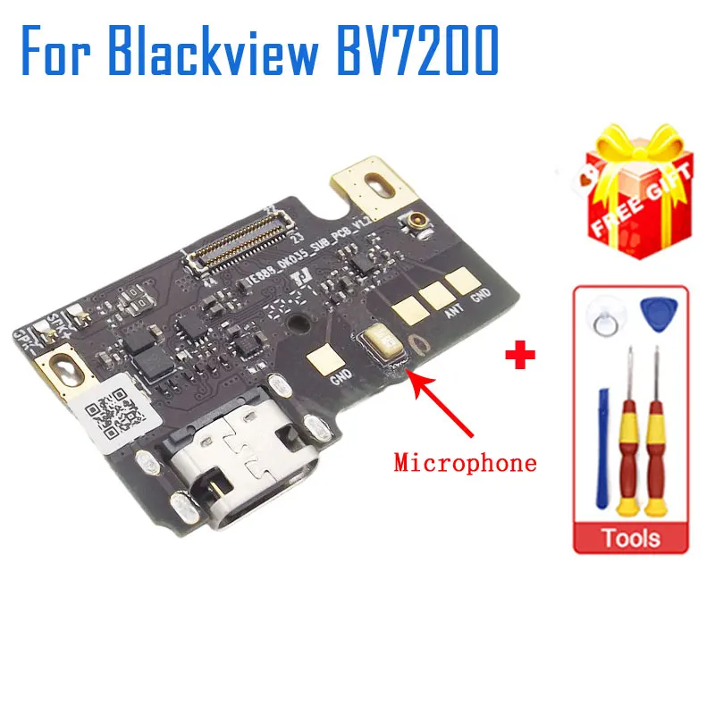 

New Original Blackview BV7200 USB Board Charging Base Port Board With Mic Repair Accessories For Blackview BV7200 Smart Phone