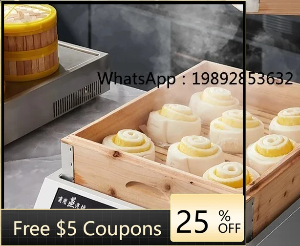 

Multifunctional Steam Stove Intelligent Commercial Steamer Desktop Steam Stove Breakfast Shop