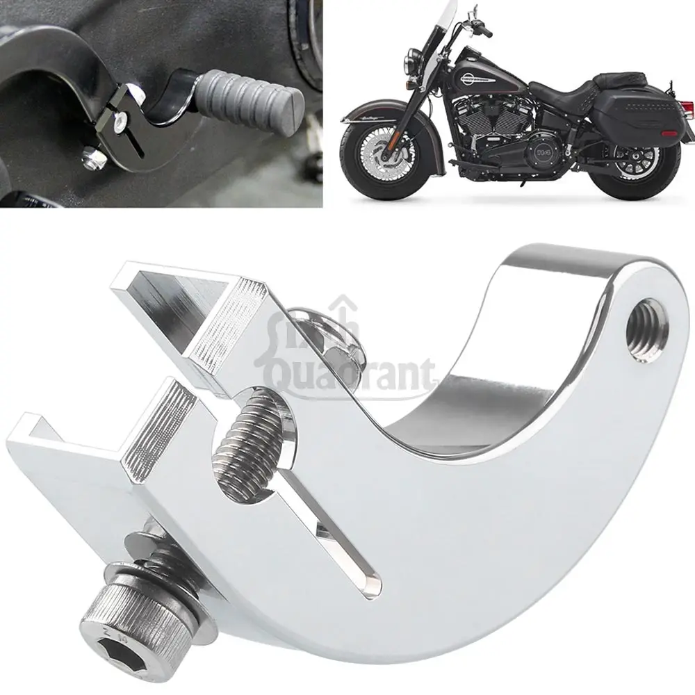 

Motorcycle Accessories Chrome Heel Toe Shift LeverAluminium Alloy For Harley Softail Street Bob 114 FXBBS 2021 2022 2023 2024