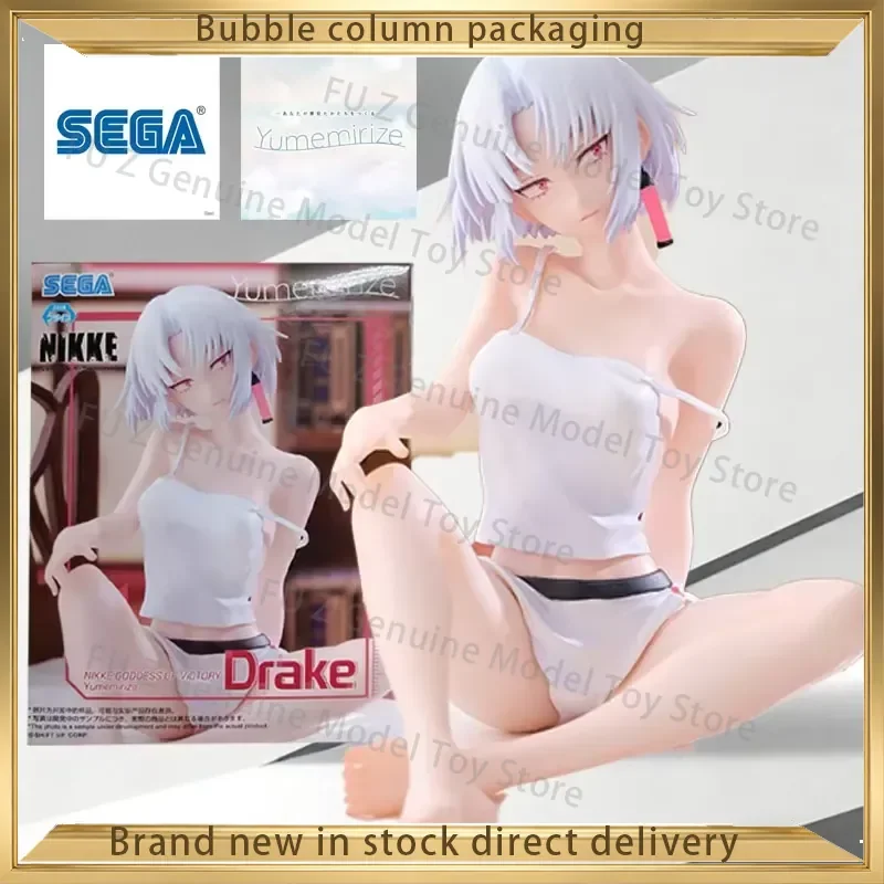 PVC Figure Collectible Model Toy for SEGA Yumemirize Goddess of Victory NIKKE Drake Nero Viper Anis N102 Alice Gashapon Prize