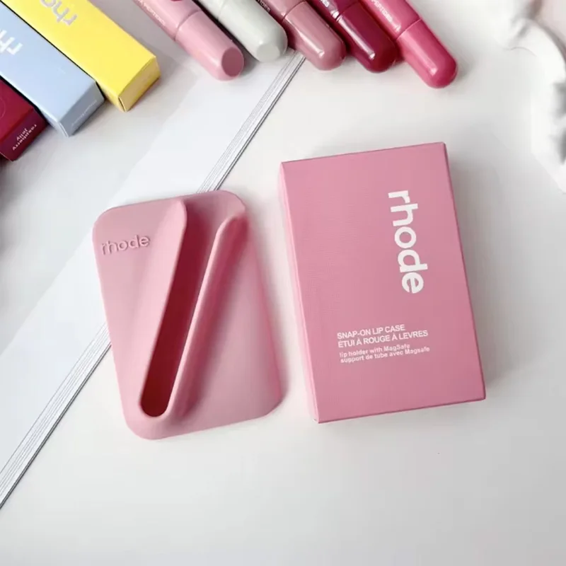 Hot-Trend Lipgloss met magnetisch achterontwerp, siliconen telefoonhouder, stabiele bevestiging voor eenvoudig en handig dagelijks gebruik.