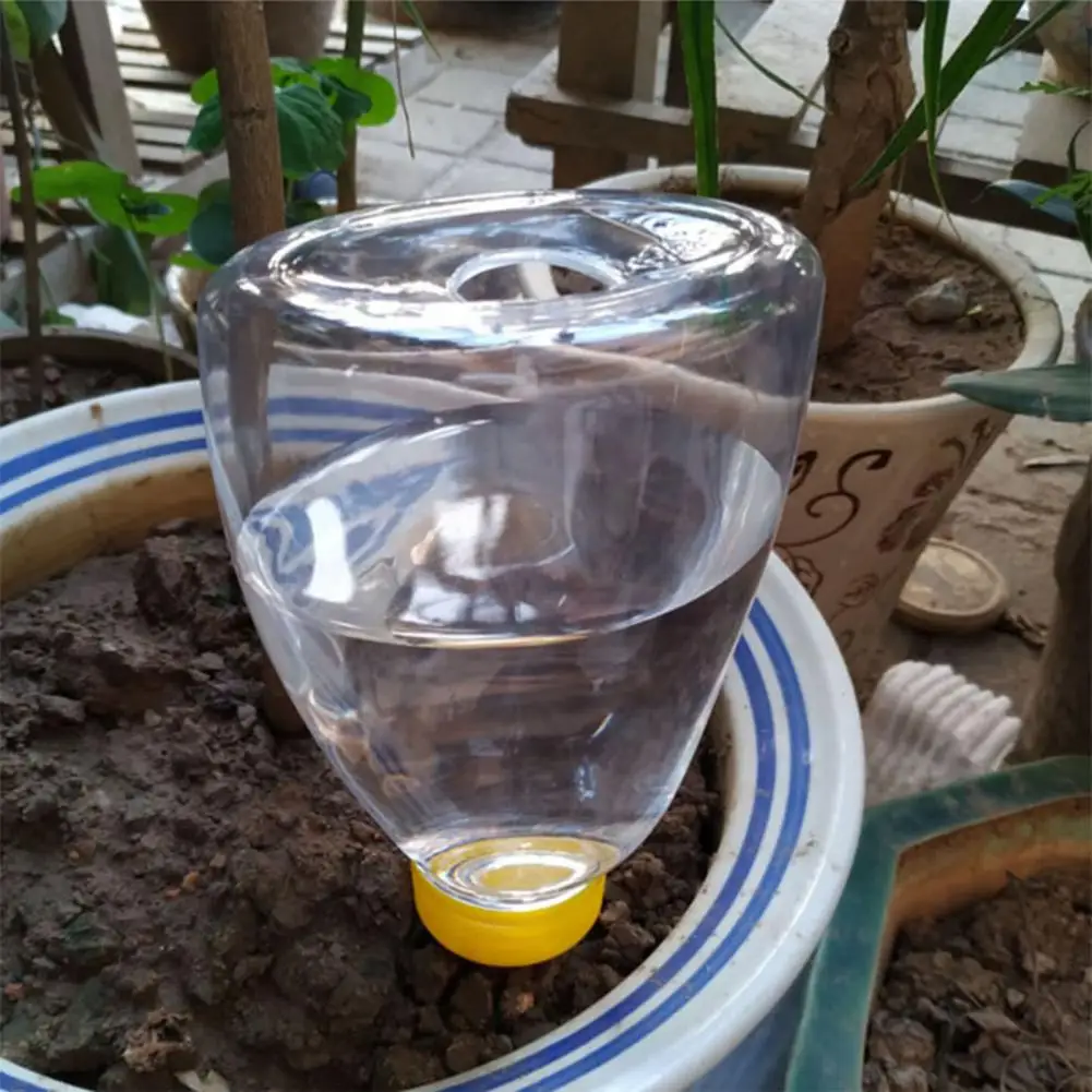 Plant Watering Gadget for Vacation Drip Irrigation for Plants Self-watering Spike for Houseplants Outdoor Plants with Bottle