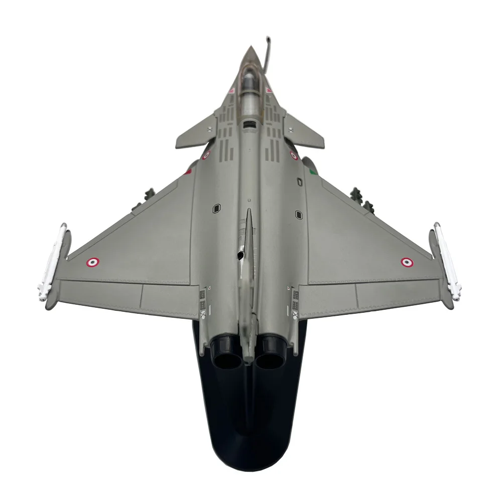 Avión de juguete de combate de guerra de Francia Rafale C, avión Jet militar de Metal fundido a presión, modelo de juguete para colección o regalo, 1:100