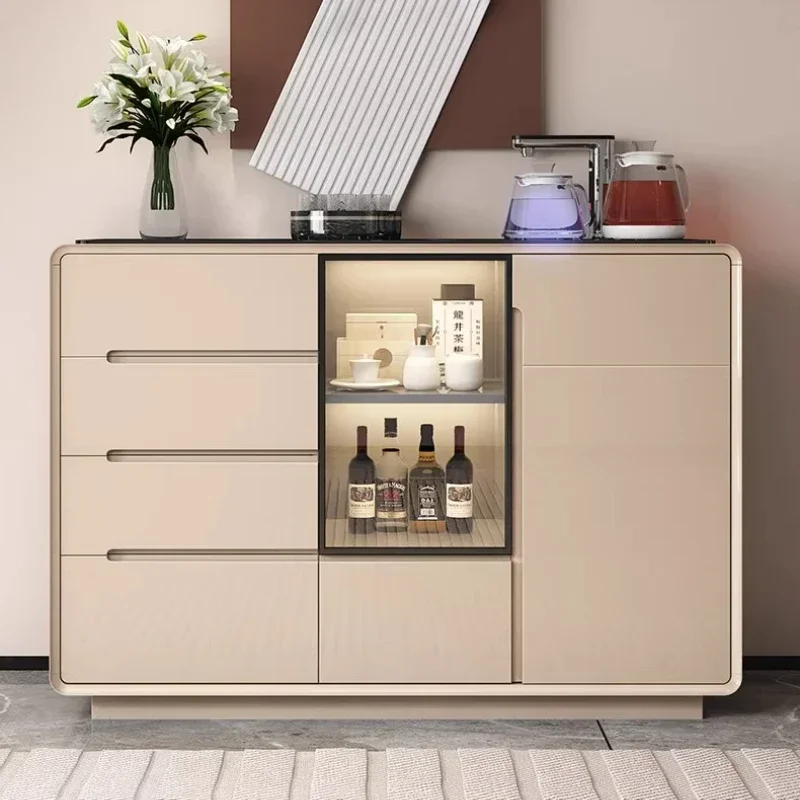 Living Room Cabinets Home Furniture Chest Of Drawers Intelligent Water Boiler Multi Functional Side Tea Cabinet Storage Locker