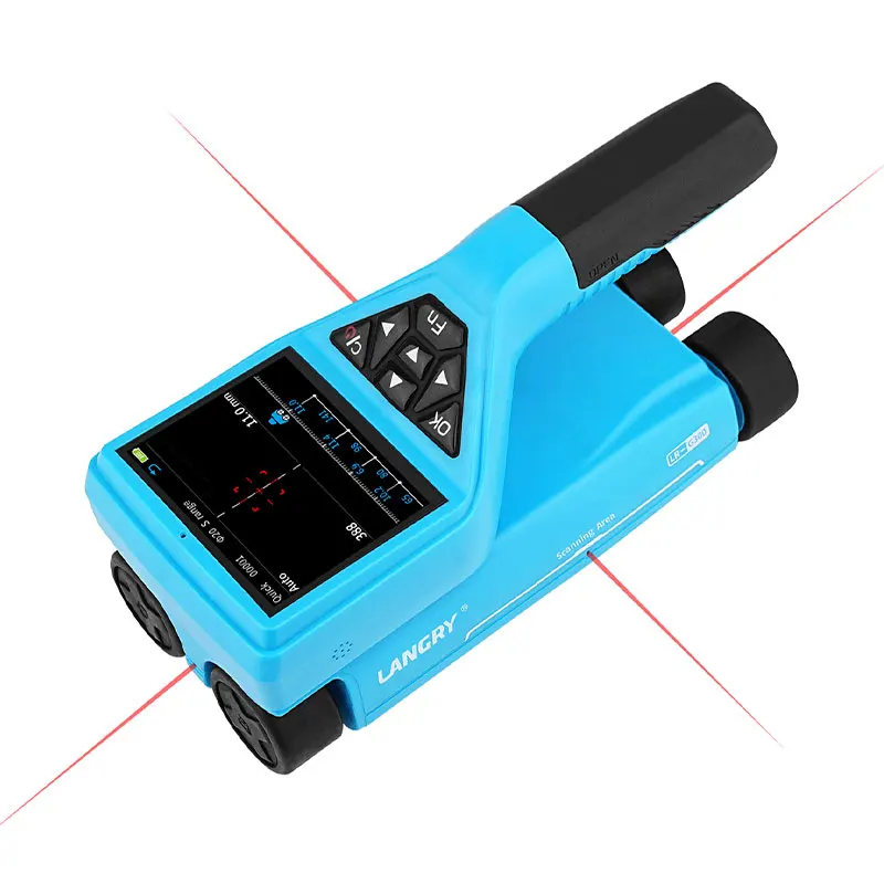 Deep Concrete Scanner Hand Held Rebar Scanner Ndt Concrete Covermeter Tester Rebar Covermeter Scanner LR-G300