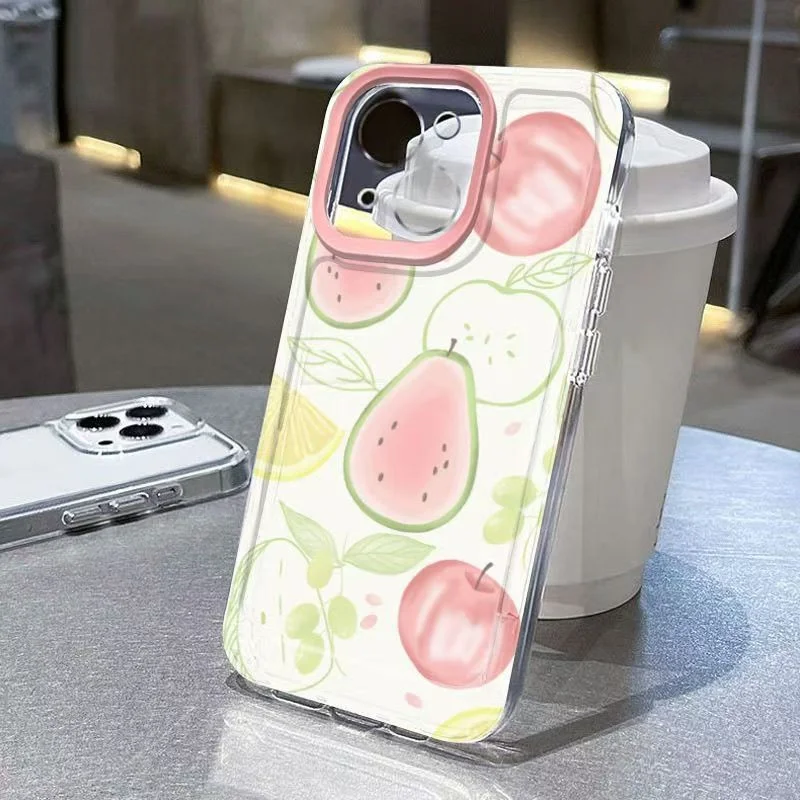 Custodia per Samsung Galaxy S25 S24 S23 S22 S21 FE Plus Ultra Summer Fruit Estetica Custodie dipinte Note20 A54 A52 A55 A56 A16 Cover