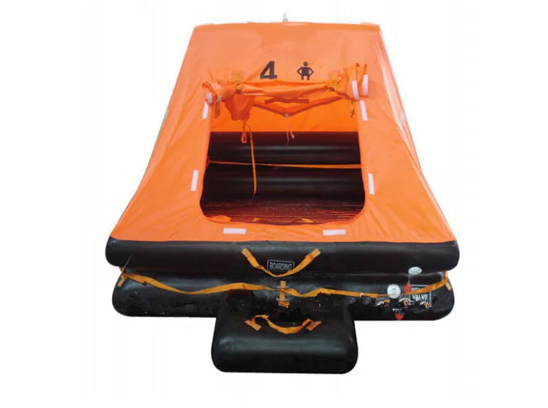 Yacht throw-away life rafts, inflatable marine life rafts CCS EC certified