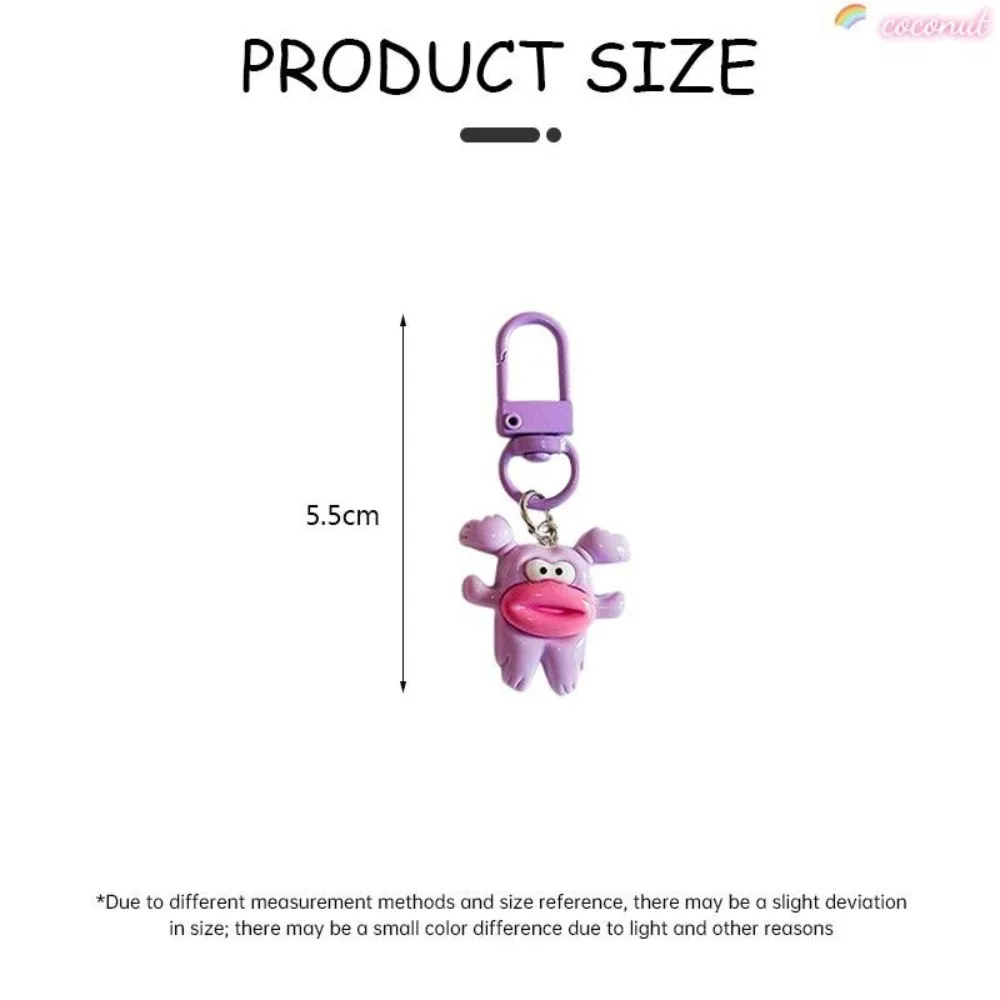 Hot Sale Sausage Mouth Backpack Pendant Cartoon Hanging Jewelry Bag Pendant Cute Mini Keychain Gift