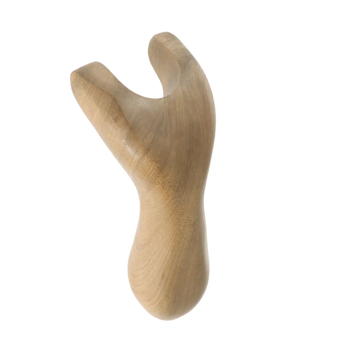 Y-Type Sandalwood Gua Sha Board for Face Arm Back Massage Scraping Therapy Improves Microcirculation Cell Metabolism Skin
