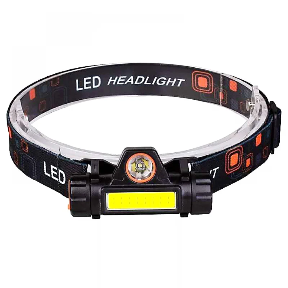 New Headlamps Super bright rechargeable corn cob outdoor house lighting with a magnet on the head flashlight