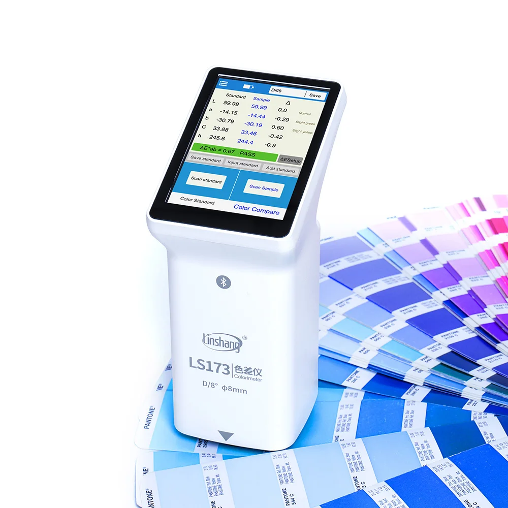 

Promotion LS173 D/8 Colorimeters Cmyk Cie Lab Chroma Meter Portable Colorimeter for Color Measurement