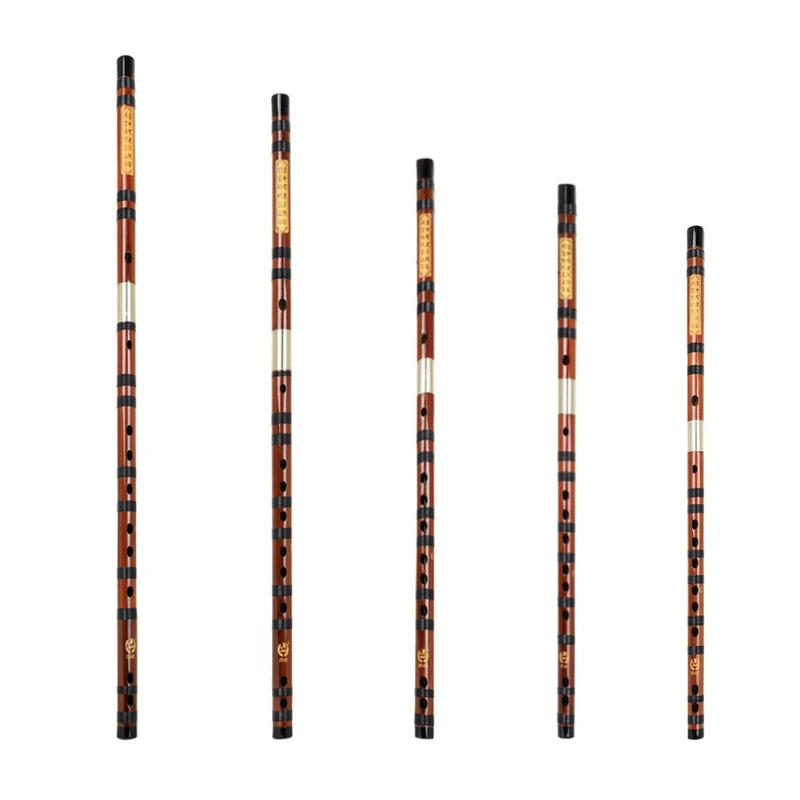 High Quality Bamboo Flute Professional Woodwind Flutes Musical instruments E F for Key Chinese dizi Transversal 24BD