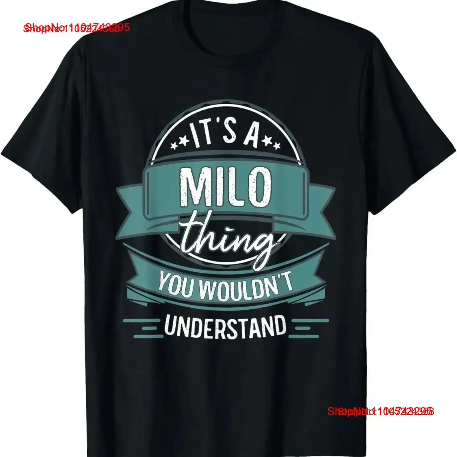 It's A Milo Thing You Wouldn't Understand First Name T Shirt vintage Washed Stylish homme streetwear Soft Versatile Slightly