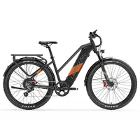 LANKELEISI MX600PRO Electric Bike 500W Motor 48V20AH All-terrain E Bike 27.5-inch Mountain Bike Hydraulic Brake Electric Bicycle