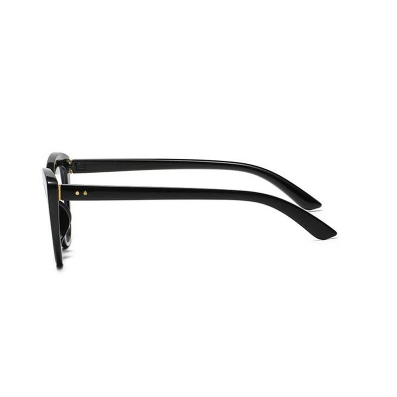 Anti Blue Rays Cat Eye Prescription Glasses With Cylinder Retro Red Frame 1.56 Aspheric Minus Spectacle Women 0 -0.5 -0.75 To -6