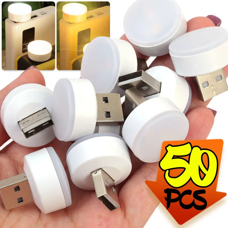 

Оптовая продажа, мини-USB-ночник, теплый белый цвет, защита глаз, лампы для чтения книг, USB-разъем, ПК, мобильная зарядка, светодиодные лампы