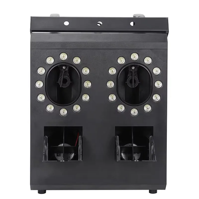 DJ Night Plastic Two Output 900w RGB 3in1 LED Bubble Fog Machine for Stadium bar Club Concert Disco Stage  Shopping Mall Events