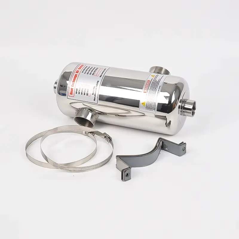 Stainless steel 304 swimming pool tube heat exchanger pool heater