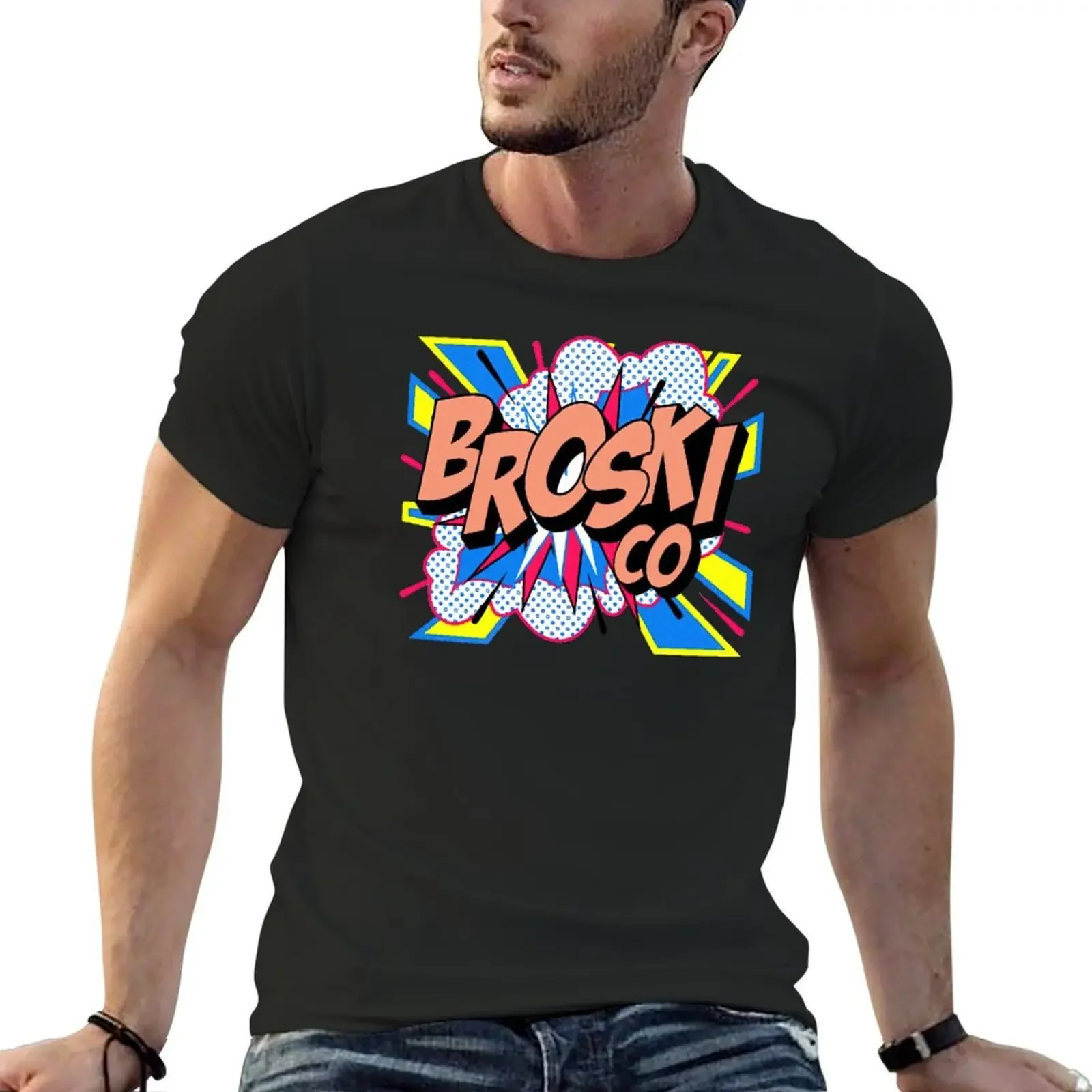 brittany broski merch T-Shirt customizeds street wear plain t shirts men