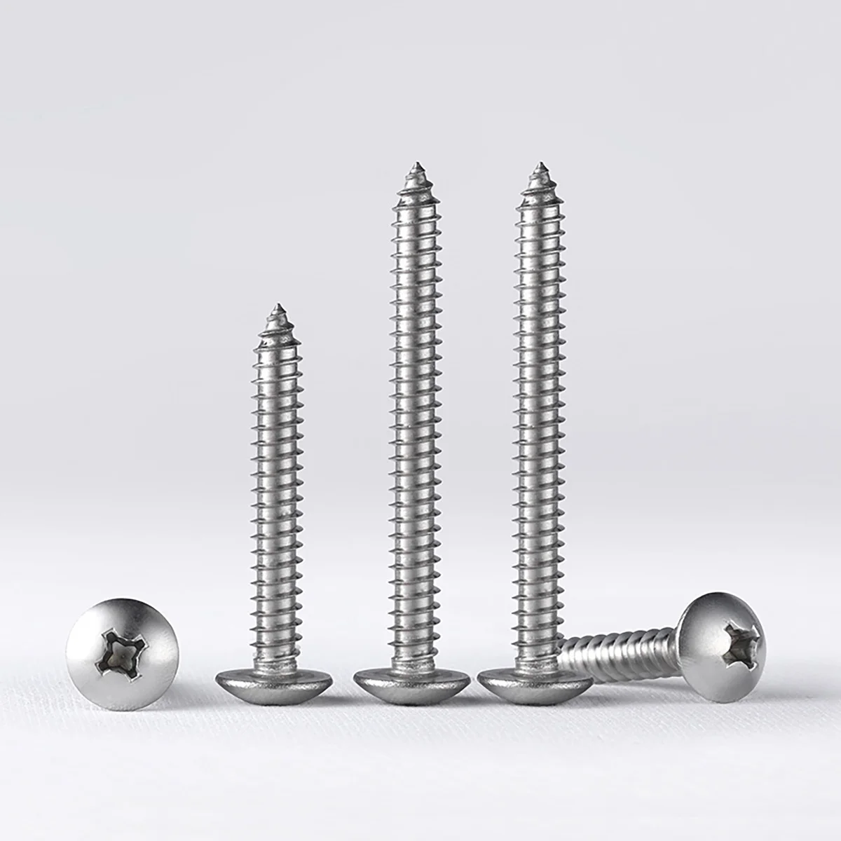 316 Stainless Steel Umbrella Head Mushroom Head Self Tapping Screw Wood Screw/Self Tapping Screw / Phillips Screw M3-M6